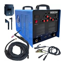 Inversora Tig Wse250 Ac/dc 220v Solda Aco, Inox e Alumínio Acompanha Tocha Tig - 5