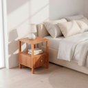 Ver imagem 1 de Mesa de Cabeceira Evo Freijó 1 Gaveta Baixa