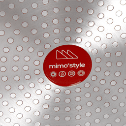 Caçarola Cerâmica Antiaderente 28cm Panela Fundo Triplo Indução Cook&chef 6,9l Mimo Style - 4