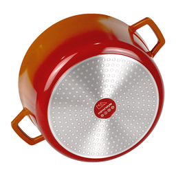 Caçarola Cerâmica Antiaderente 28cm Panela Fundo Triplo Indução Cook&chef 6,9l Mimo Style - 2