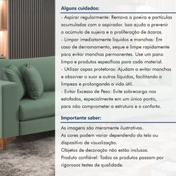 Sofá 4 Lugares 4 Almofadas M197 Estofados Martins - 10
