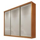 Ver imagem 1 de Guarda Roupa Casal Medelim 3 Portas 6 Gavetas Cinamomo Fendi - Novo Horizonte