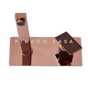 Ver imagem 3 de Torneira para banheiro misturador monocomando de parede Santana Pingoo.casa - Dourado Rose