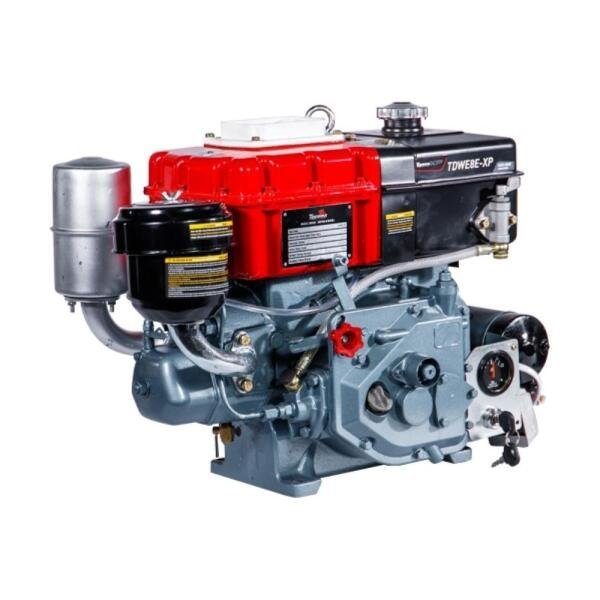 Motor Diesel Toyama Refrigerado à Água 402cc 7,7HP 2.600rpm Sifão Injeção Direta Partida Elé - 1