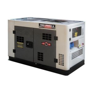 Gerador Diesel Toyama Refrigerado à Água Monofásico 10KW Bivolt Cabinado 3600rpm TDWG12000SGE-N
