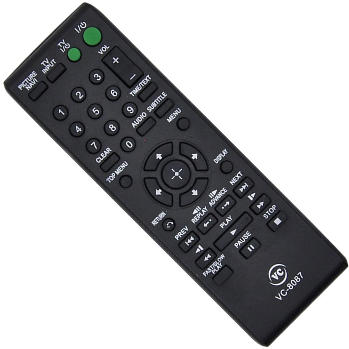 VINABTY Telecomando Sostitutivo RMT-D198P Per Lettori Sony Blu-ray E DVD - Modelli DVP-SR370, SR360, SR170 E Altri - 5