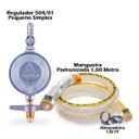 Ver imagem 2 de Kit de Instalação de Gás para Fogão Peq Simples 1,00 Metro
