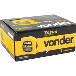 Trena Curta de Aço 7,5 M x 25 mm Caixa com 6 Vonder - 2