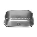 Ver imagem 4 de Tanque Inox Monobloco com Válvula e Sifão Atikum Pingoo.Casa