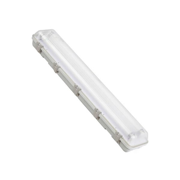 Luminária Hermética para 2x120cm T8 LED Sobrepor MadeiraMadeira
