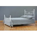 Ver imagem 4 de Cama de Ferro Francesa Casal Comum - Branca