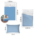 Ver imagem 5 de Jogo de Cama King Size 130 Fios Fiori - Henrique (7632-1)