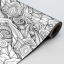 Ver imagem 5 de Adesivo de Porta - Floral 3d 6