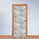 Ver imagem 2 de Adesivo de Porta - Floral 3d 6
