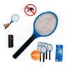 KIT 6 RAQUETES ELETRICAS MATA MOSQUITO RECARREGAVEIS - 1