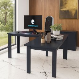Mesa para Escritório em L Industrial 1,50 X 1,50 Clickforte - 2 Mesa para Escritório em L Industrial 1,50 X 1,50 Clickforte - 2