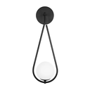 Ver imagem 1 de Arandela Luminária Gota Globo 12 Cm Moderno Preto Fosco