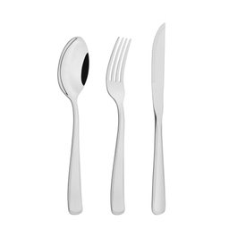 Faqueiro Tramontina Pacific em Aço Inox com Facas para Churrasco 72 Peças - 1