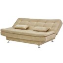 Ver imagem 3 de Sofá Cama Salomé Suede Bege Claro B 251 – Matrix