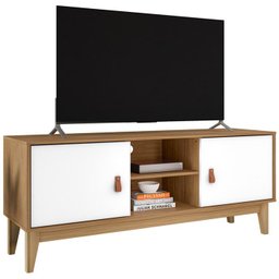 Rack Bancada Para Tv 40 Pol 135 Cm 011095 Cedro Branco DCASA - 1