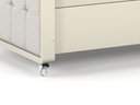 Ver imagem 5 de Berço Tutto Laqueado 2 em 1 Mini Cama 100% MDF com Capitonê Off White Soft 61735/51707 Matic