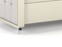 Ver imagem 5 de Berço Tutto Laqueado 2 em 1 Mini Cama 100% Mdf com Capitonê Off White Soft 61735/51707 Matic