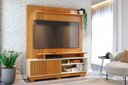 Ver imagem 1 de Painel Ares para Tv de até 75 Polegadas (com Pés) - Cinamomo / Off White - Madetec