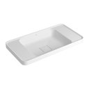 Ver imagem 1 de Cuba de Sobrepor Deca Slim 62x40 L.23062.mde.17 Retangular com Mesa Branca