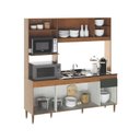 Ver imagem 4 de Armário de Cozinha Compacta Tóquio 180cm 6 Portas C/ Torre Quente Menu Móveis