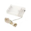 Ver imagem 7 de Kit Fio Micro Led Pilha 50 Lâmpadas Branco Quente Fixa 5 Metros 2 Unidades