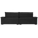 Ver imagem 6 de Sofá Retrátil e Reclinável 2,95m Molas Ensacadas Cama inBox Big Space com Bordado 3D Velusoft