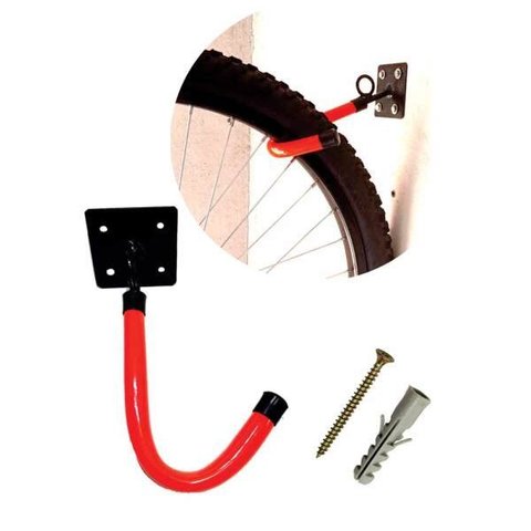 3Pc - Suporte Gancho para Bicicleta - Pendurar Vertical em Paredes