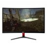 Monitor Gamer Msi Optix G24C 23.6" LED Curvo 144Hz 1Ms Fhd Dvi/HDMI/Dp Preto/Vermelho, Optix G24C - 1