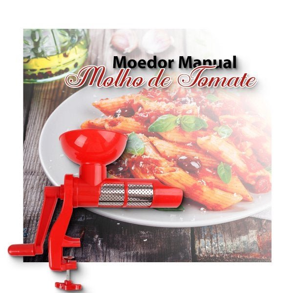 Triturador de Tomate Eficaz Manual Original Manual - 3