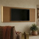 Ver imagem 1 de Painel para TV até 70 Polegadas com LED 2,18m Shop Cedro Frj Ac - Olivar Móveis