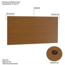 Ver imagem 4 de Painel para TV até 70 Polegadas com LED 2,18m Shop Cedro Frj Ac - Olivar Móveis