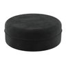 Puff Soho I Preto Absoluto em Veludo- Tebarrot - 1