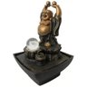 Fonte de Água Buda da Prosperidade com Luz LED e Esfera Relaxar e Meditar BK116361 - 2