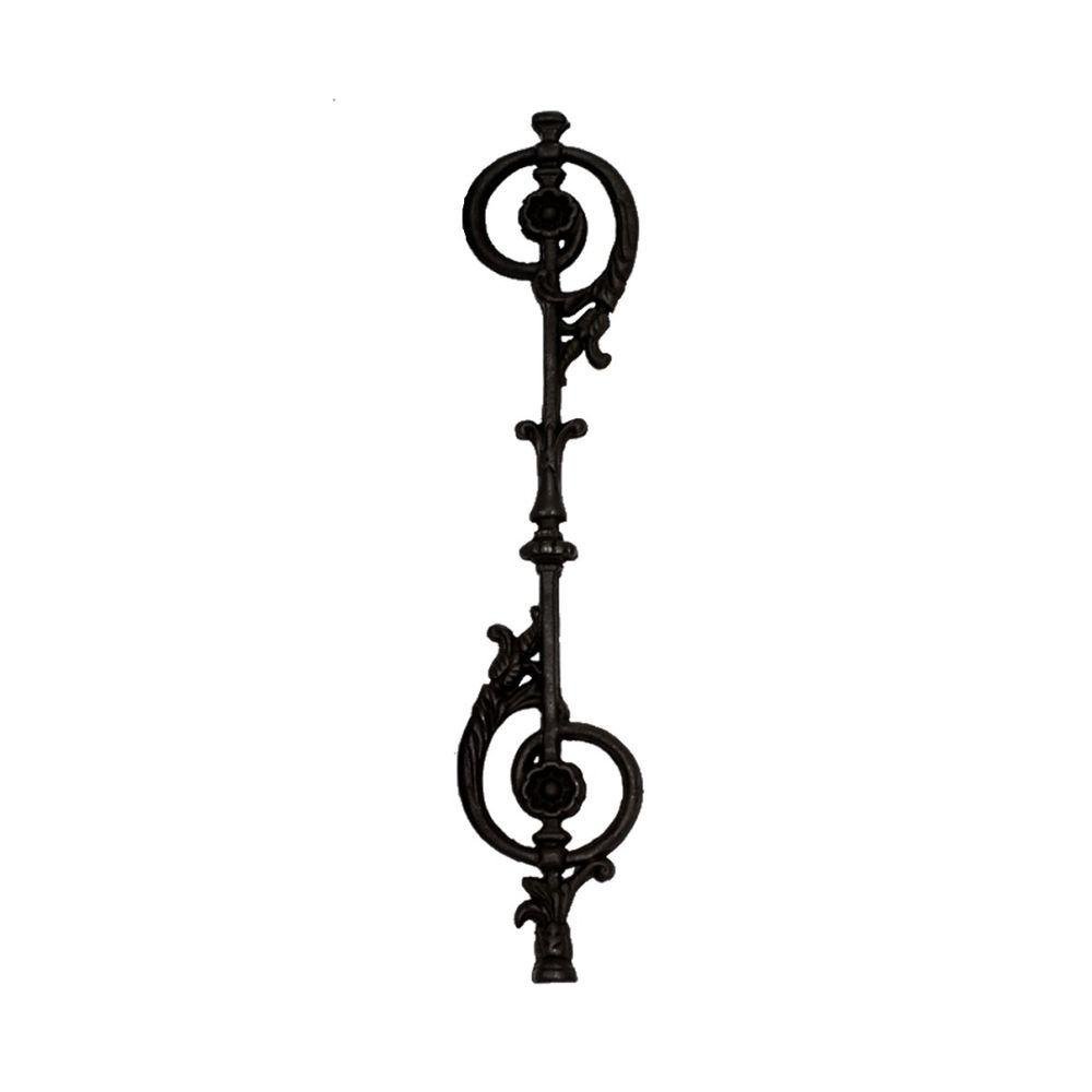 Grade Ferro Fundido Caracol Sacada Varanda Escada 16x82cm - 1