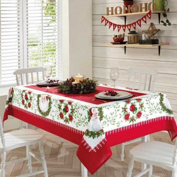 Toalha de Mesa Natal 1,60x2,50cm Dohler Natal 91