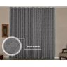 Cortina Sala ou Quarto Jacquard 4M x 2,60M Semi Blackout - Cinza - 1