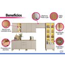Ver imagem 5 de Cozinha Modulada 6 Peças 11 Portas Bless CZ675 Off Linea