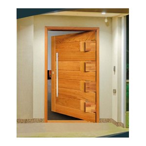 Porta Pivotante Passione Ii - Madeira Maciça - Angelim:2,17m X 1,17m