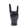 Escultura Mão Gesto Rock'n Roll Preta - 3