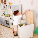 Ver imagem 3 de 2 Baús Organizadores - Tamanho P Kit Livro Educativo em Madeira