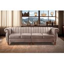 Ver imagem 1 de Sofá Realeza 4 Lugares Cor:veludo Capuccino 250