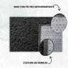 Tapete Passadeira 50x100 Class Quarto Peludo Cinza Chumbo - 5