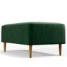 Puff Decorativo Sala de Estar Cléo W01 Pés Palito 90cm Facto Verde Musgo - 7