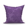 Jogo de Capas de Almofadas Decorativas Roxa 3 Peças 45cm x 45cm - 3