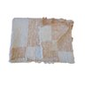 Tapete para Sala Cru e Bege 1.50x2.00 Felpudo Quadriculado - 1